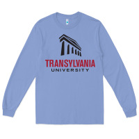 Colony Blue transylvania university Long Sleeve Tee - PixelFlow