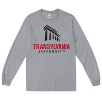 Heather Grey transylvania university Long Sleeve Tee - PixelFlow