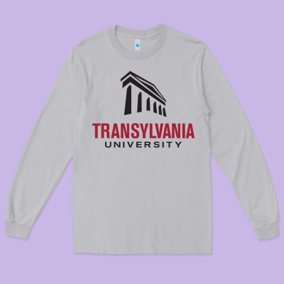 Transylvania University Long Sleeve Tee Designed By Pixelflow
