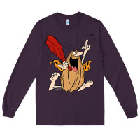 Plum captain caveman captain caveman unga bunga premium t shirt Long Sleeve Tee - PixelFlow