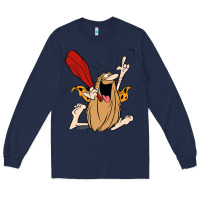 Navy captain caveman captain caveman unga bunga premium t shirt Long Sleeve Tee - PixelFlow