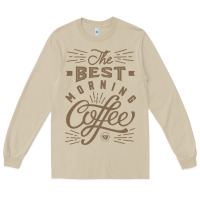 Mushroom The Best Morning Coffee Long Sleeve Tee - PixelFlow