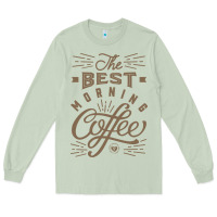 Matcha The Best Morning Coffee Long Sleeve Tee - PixelFlow