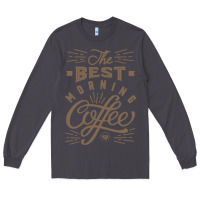 Smoke The Best Morning Coffee Long Sleeve Tee - PixelFlow