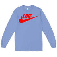 Colony Blue like Long Sleeve Tee - PixelFlow