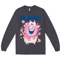 Smoke Mr bubble makes bath time fun Long Sleeve Tee - PixelFlow