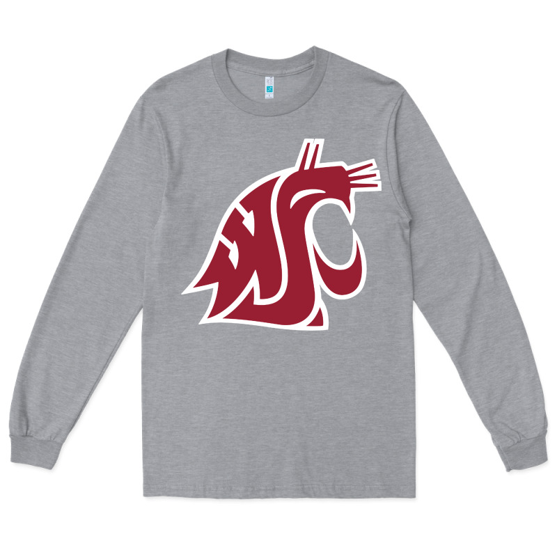 Washington State Cougars Long Sleeve Tee by PixelFlow | Teevron