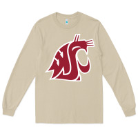 Mushroom washington state cougars Long Sleeve Tee - PixelFlow