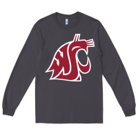 Smoke washington state cougars Long Sleeve Tee - PixelFlow