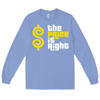 Colony Blue price is right Long Sleeve Tee - PixelFlow