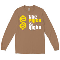 Toasted Coconut price is right Long Sleeve Tee - PixelFlow