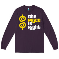 Plum price is right Long Sleeve Tee - PixelFlow