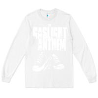 White fallon gaslight anthem musisi Long Sleeve Tee - PixelFlow