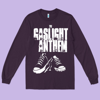 Fallon Gaslight Anthem Musisi Long Sleeve Tee Designed By Pixelflow