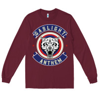 Burgundy the gaslight anthem Long Sleeve Tee - PixelFlow