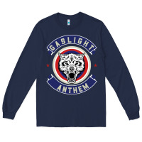 Navy the gaslight anthem Long Sleeve Tee - PixelFlow