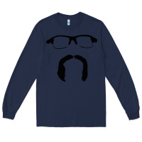 Navy randy dobnak art Long Sleeve Tee - PixelFlow