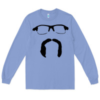 Colony Blue randy dobnak art Long Sleeve Tee - PixelFlow
