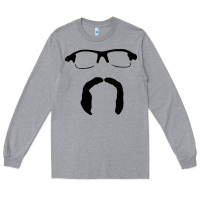 Heather Grey randy dobnak art Long Sleeve Tee - PixelFlow
