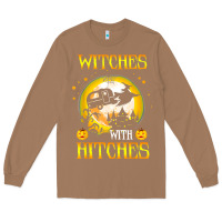 Toasted Coconut witches with hitches funny halloween costume gift Long Sleeve Tee - PixelFlow