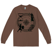 Chestnut the four stoic virtues Long Sleeve Tee - PixelFlow