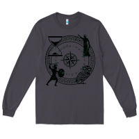 Smoke the four stoic virtues Long Sleeve Tee - PixelFlow