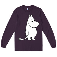 Plum moomin character Long Sleeve Tee - PixelFlow