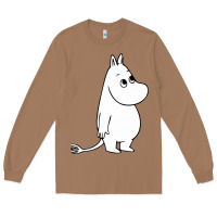 Toasted Coconut moomin character Long Sleeve Tee - PixelFlow