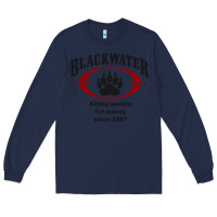 Navy Blackwater Long Sleeve Tee - PixelFlow