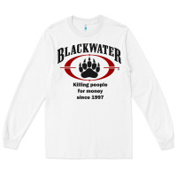 White Blackwater Long Sleeve Tee - PixelFlow