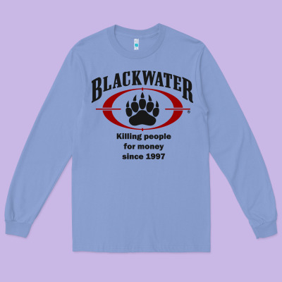 Blackwater Long Sleeve Tee Designed By Pixelflow