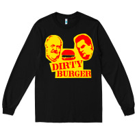 Black dirty burger Long Sleeve Tee - PixelFlow