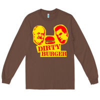 Chestnut dirty burger Long Sleeve Tee - PixelFlow