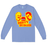 Colony Blue dirty burger Long Sleeve Tee - PixelFlow