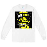 White U.K. SUBS special music punk Long Sleeve Tee - PixelFlow