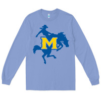 Colony Blue mcneese  athletics Long Sleeve Tee - PixelFlow