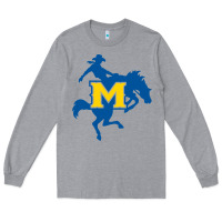 Heather Grey mcneese  athletics Long Sleeve Tee - PixelFlow