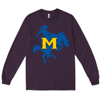 Plum mcneese  athletics Long Sleeve Tee - PixelFlow