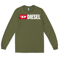 Army Green Diesel Long Sleeve Tee - PixelFlow