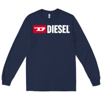 Navy Diesel Long Sleeve Tee - PixelFlow