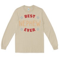 Mushroom Best nephew ever Long Sleeve Tee - PixelFlow