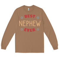 Toasted Coconut Best nephew ever Long Sleeve Tee - PixelFlow