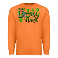 Carrot St. Patrick's Day One Lucky Nana Premium Sweatshirt - RanaPortraitStore