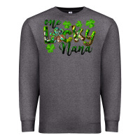 Charcoal Heather St. Patrick's Day One Lucky Nana Premium Sweatshirt - RanaPortraitStore