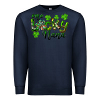 Navy St. Patrick's Day One Lucky Nana Premium Sweatshirt - RanaPortraitStore