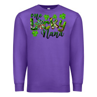 Purple St. Patrick's Day One Lucky Nana Premium Sweatshirt - RanaPortraitStore