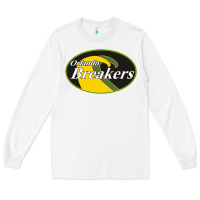 White Orlando breakers football team Long Sleeve Tee - PixelFlow
