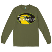 Army Green Orlando breakers football team Long Sleeve Tee - PixelFlow