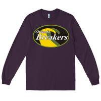Plum Orlando breakers football team Long Sleeve Tee - PixelFlow