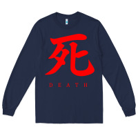 Navy Sekiro - Death Long Sleeve Tee - PixelFlow